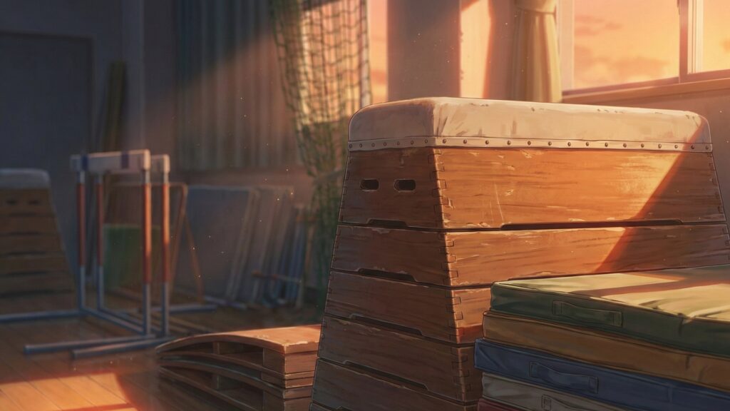 学校の体育倉庫