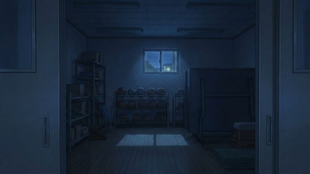 学校の体育倉庫