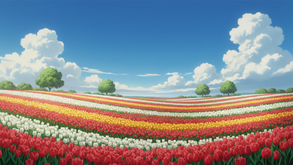 チューリップの丘