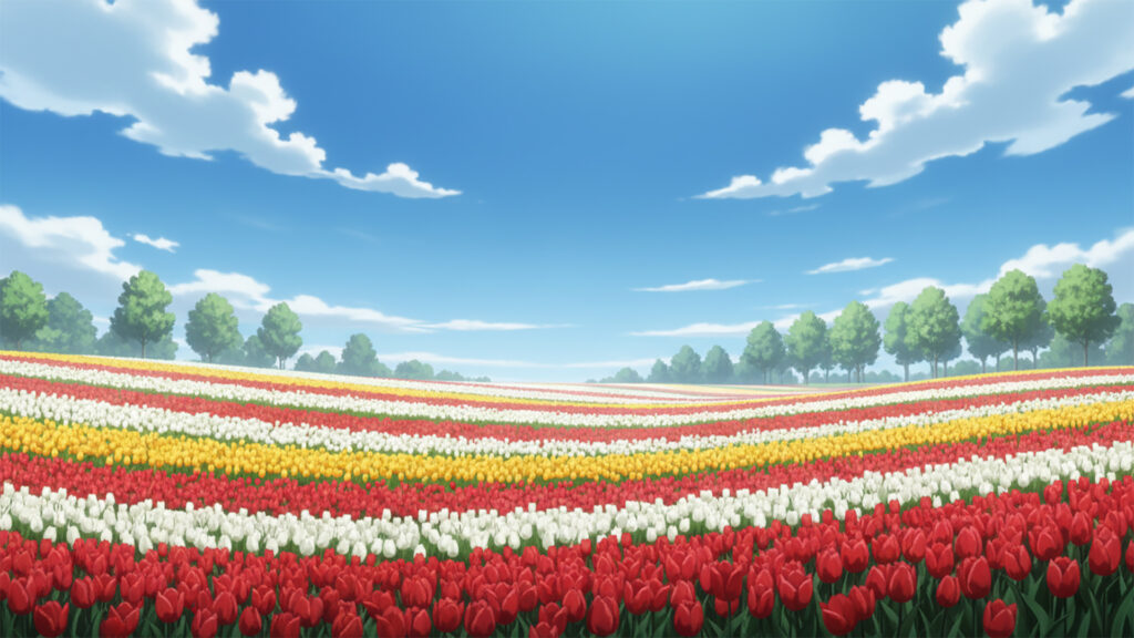 チューリップの丘