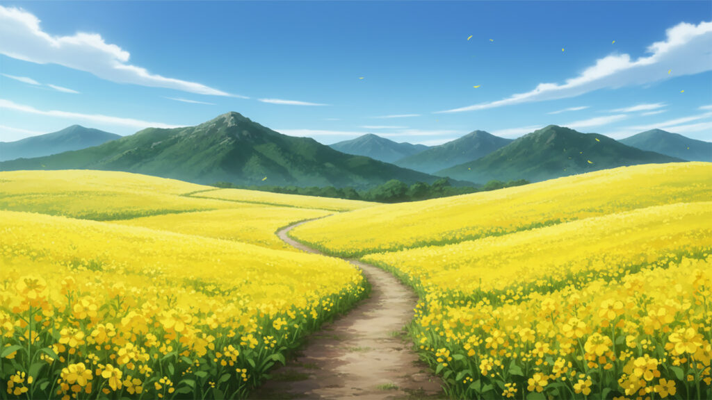 菜の花畑