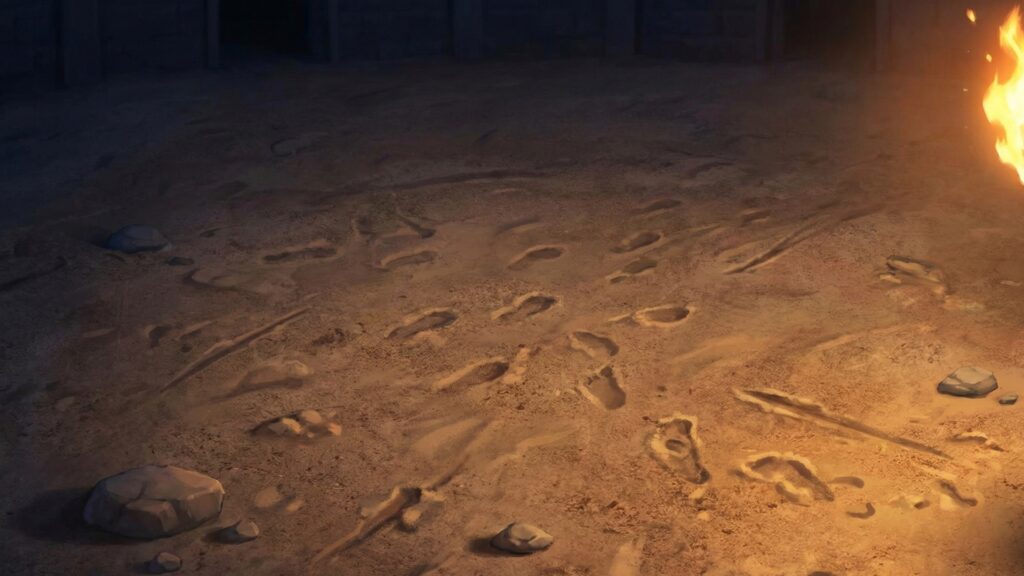 シンプルな決闘場