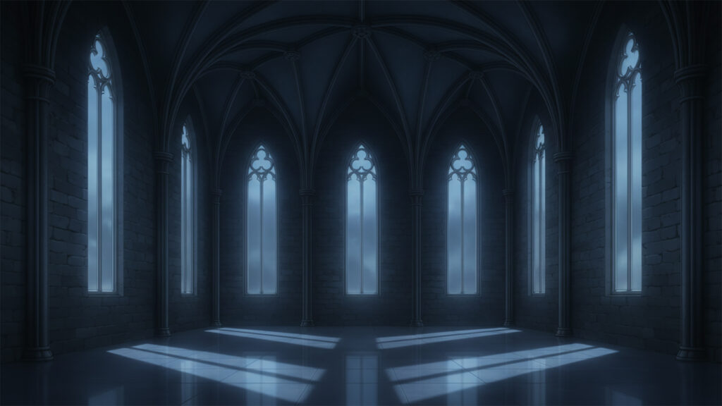 石造りの冷たいゴシックな空間
