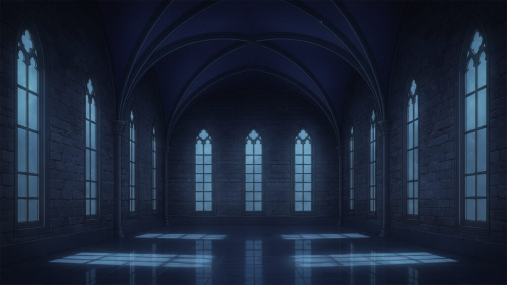 石造りの冷たいゴシックな空間
