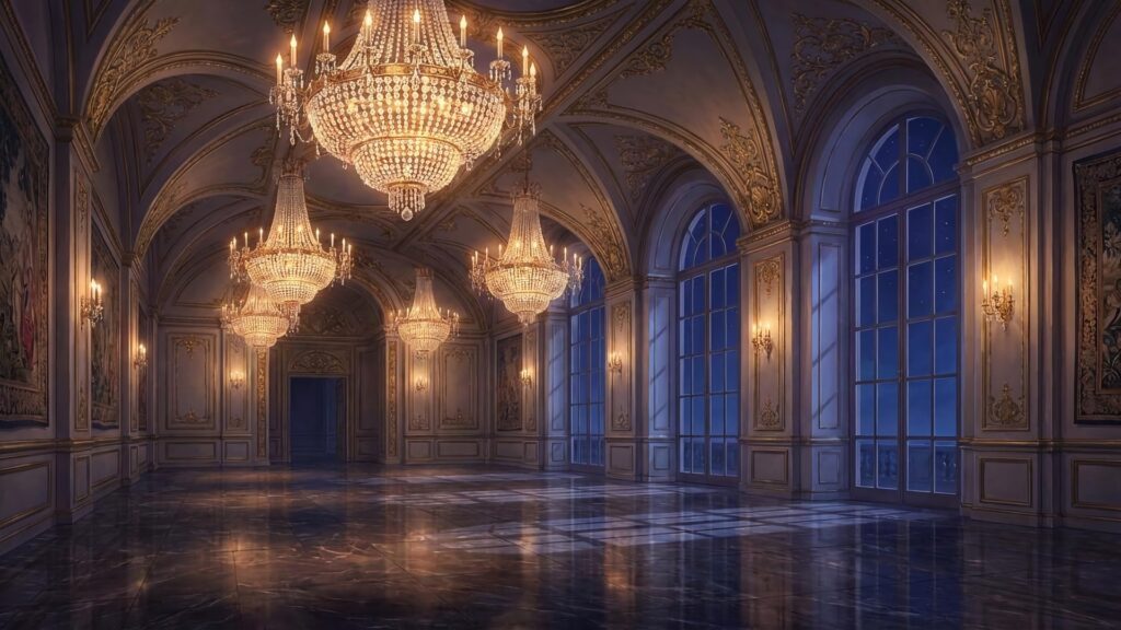 中世の広いホール