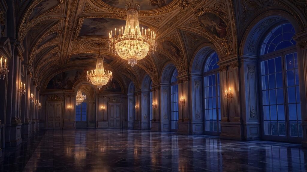 中世の広いホール