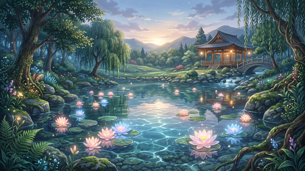 クリスタルの泉