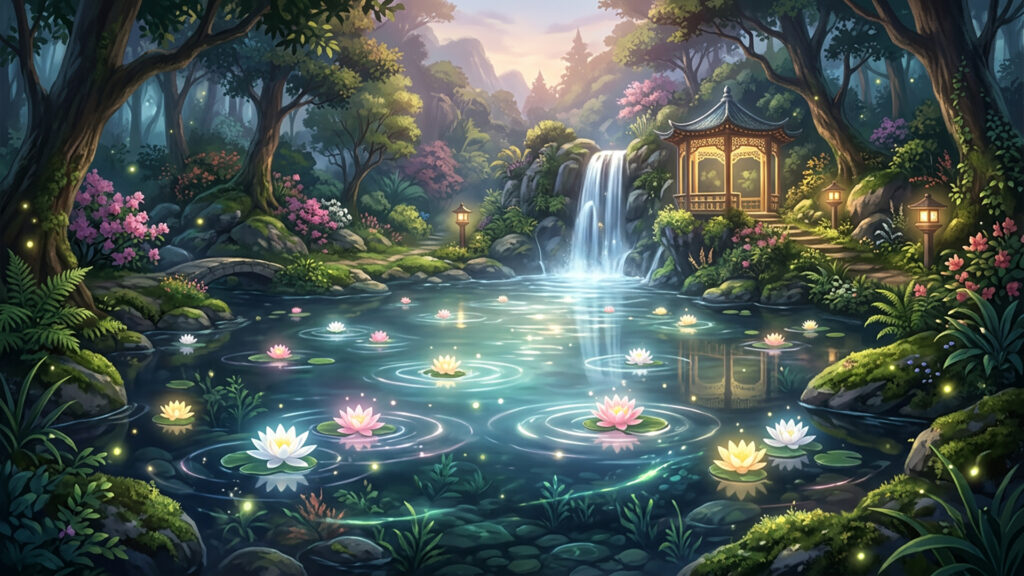 クリスタルの泉