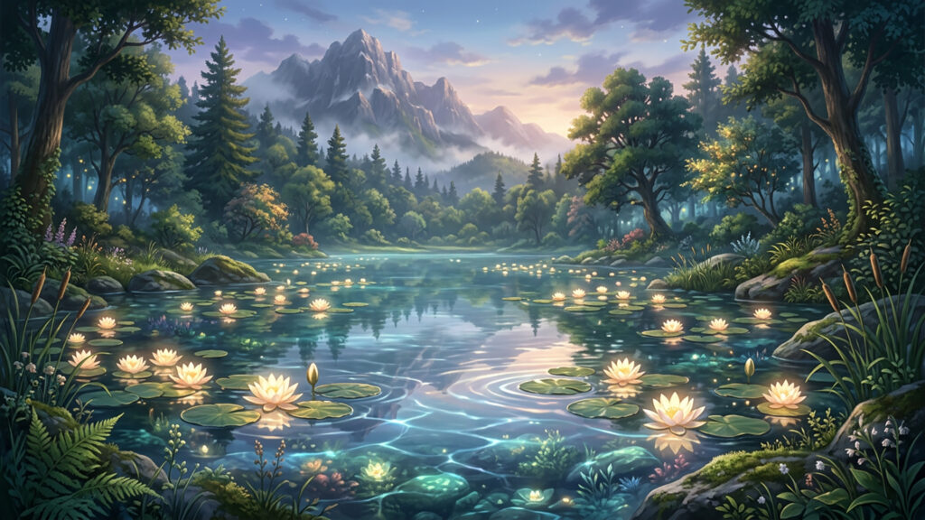 クリスタルの泉