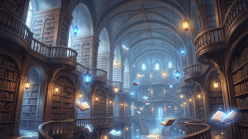 禁書庫（魔法図書館）