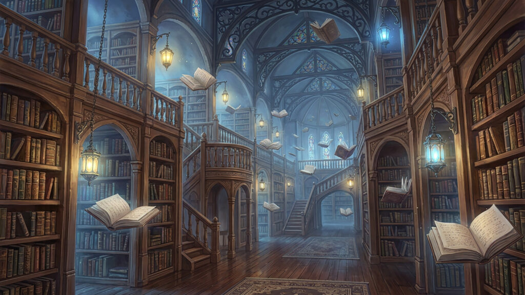 禁書庫（魔法図書館）