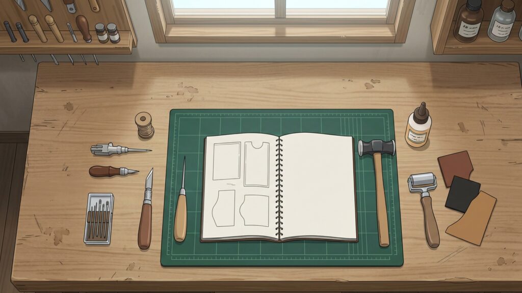 シンプルな机