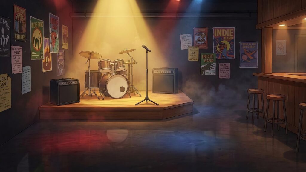 小さなライブハウス