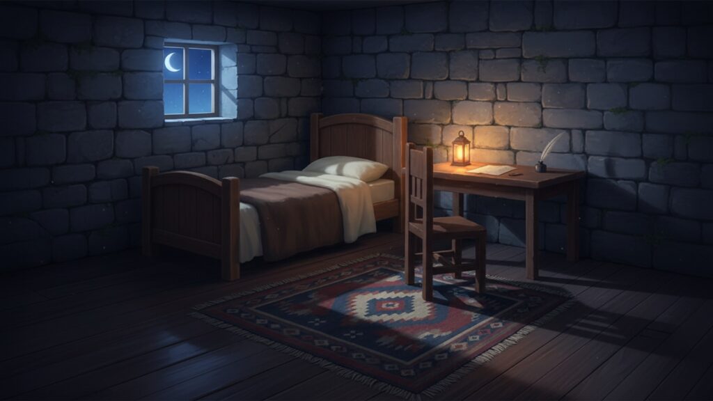 広めの個人部屋｜宿屋