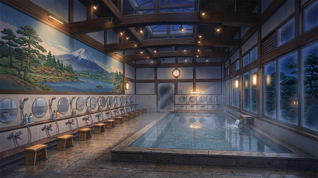 昔ながらの大衆浴場