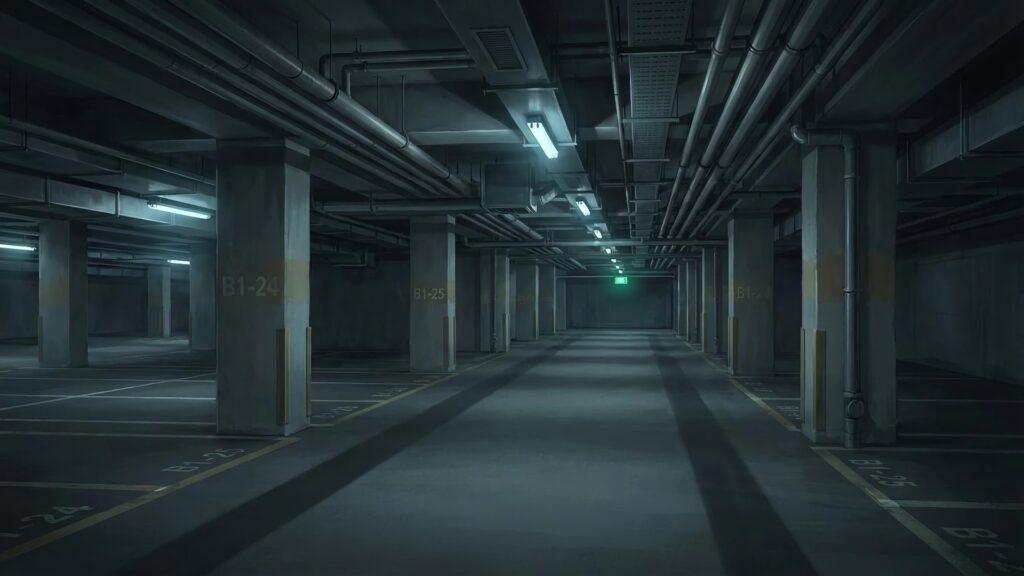 地下駐車場