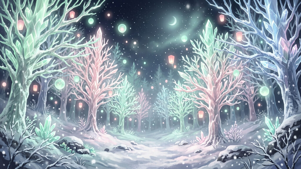 冬のゆめかわドリームコア