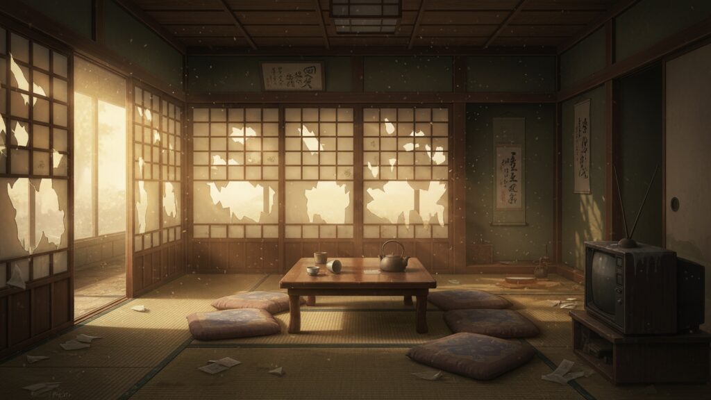 時が止まった茶の間_全景