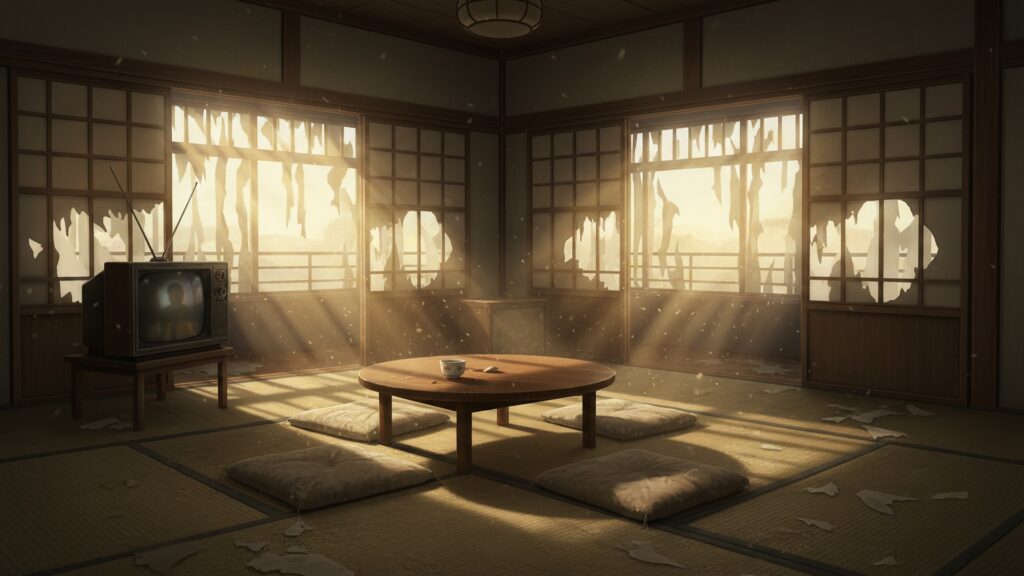時が止まった茶の間_全景