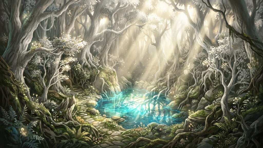 白子鹿の森