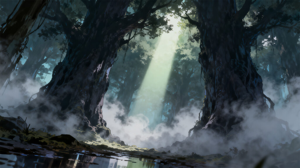 霧深い禁足地