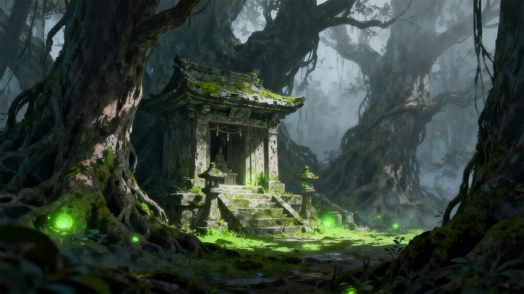 霧深い禁足地