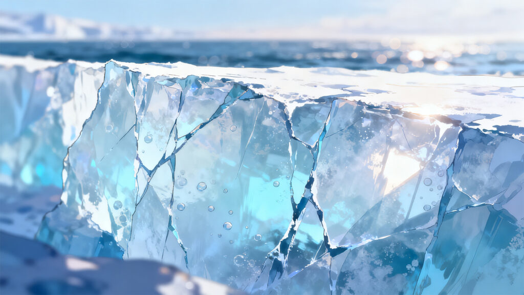 流氷の果て