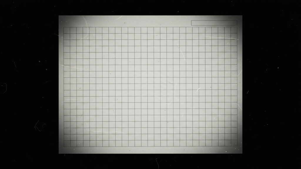 かすれた原稿用紙