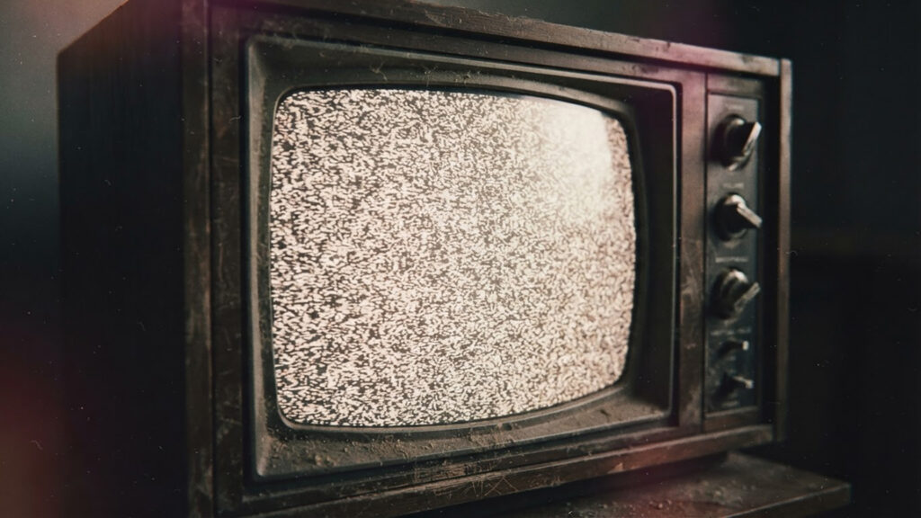 ブラウン管テレビの砂嵐