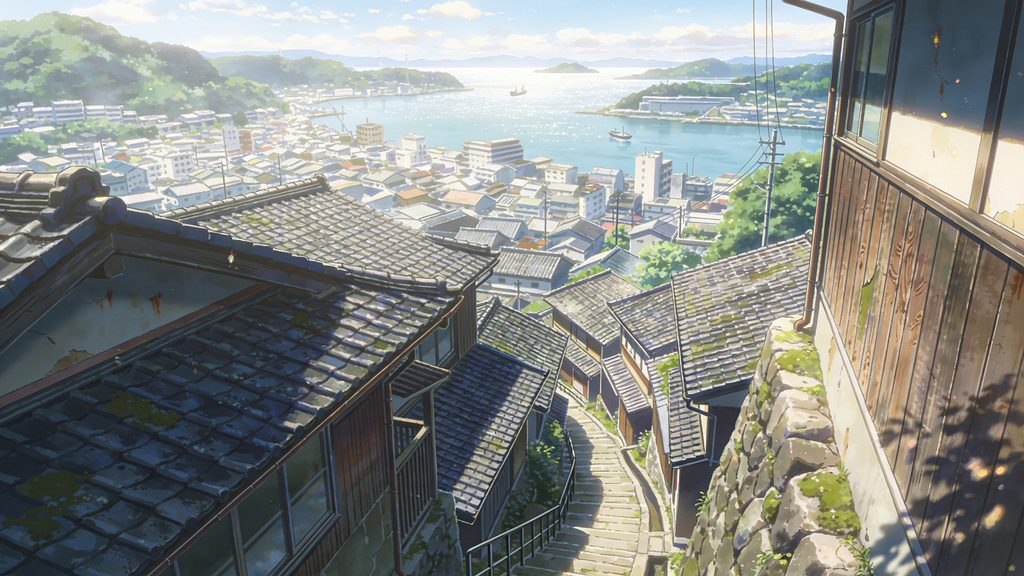 瀬戸内風・坂の町情景集