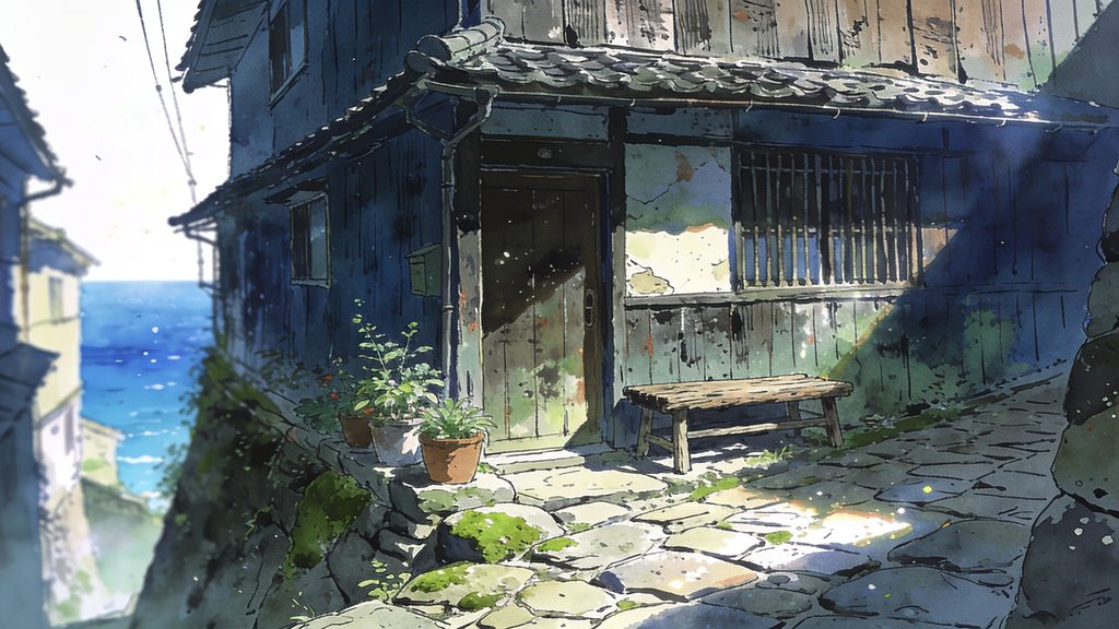 瀬戸内風・坂の町情景集