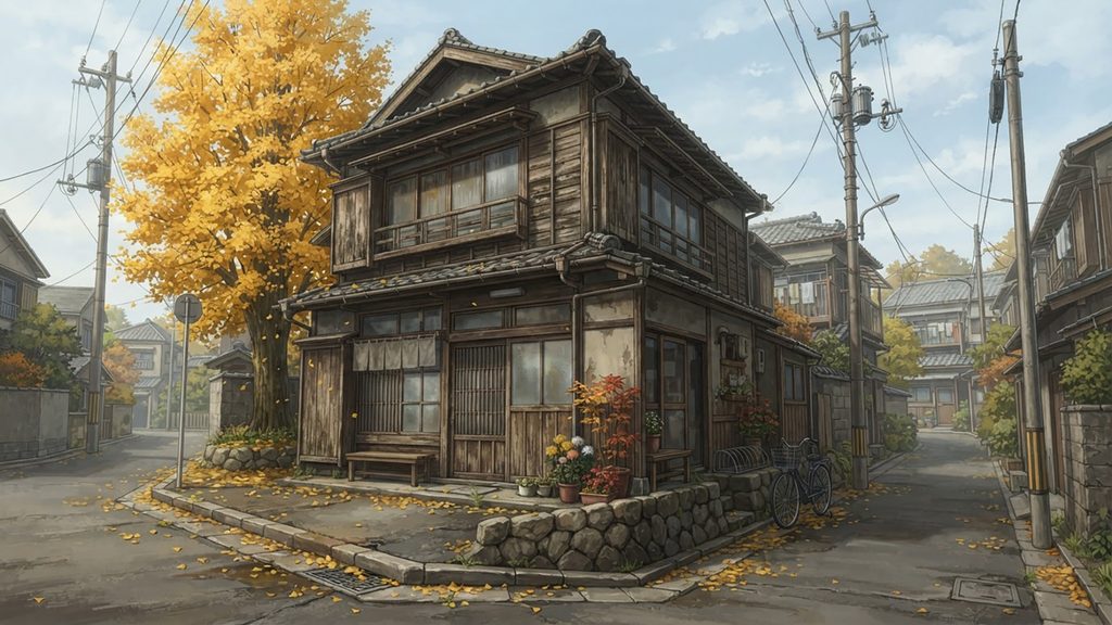 秋風クロニクル｜風が巡る古い街並み