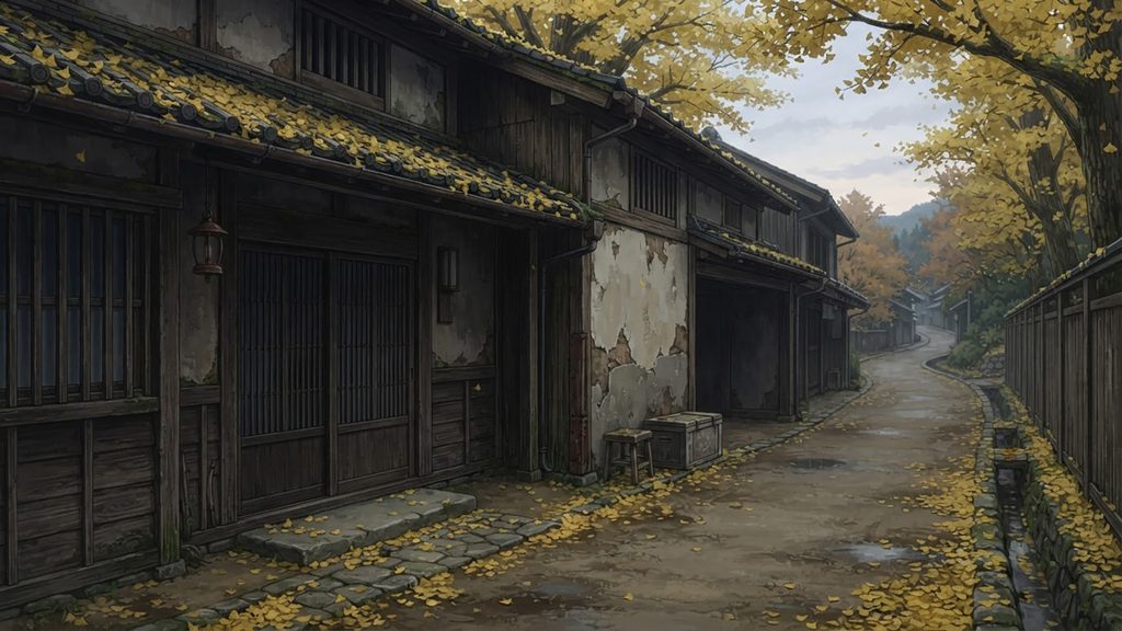 黄葉街道の怪異録｜秋色に沈む旧街道