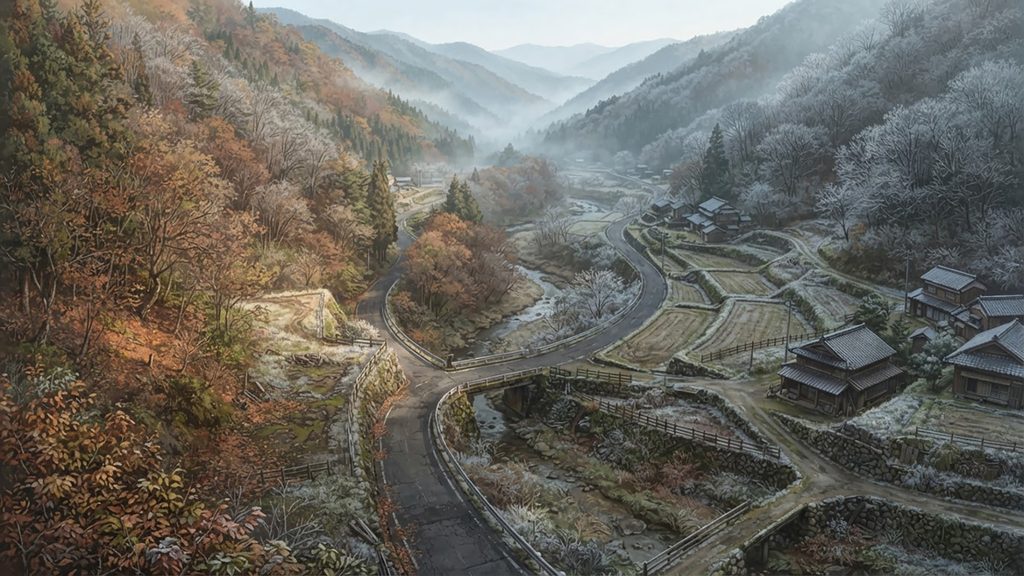 霜降月の境界線｜秋と冬の境目