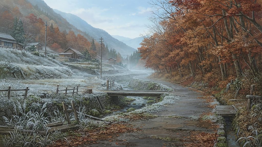 霜降月の境界線｜秋と冬の境目